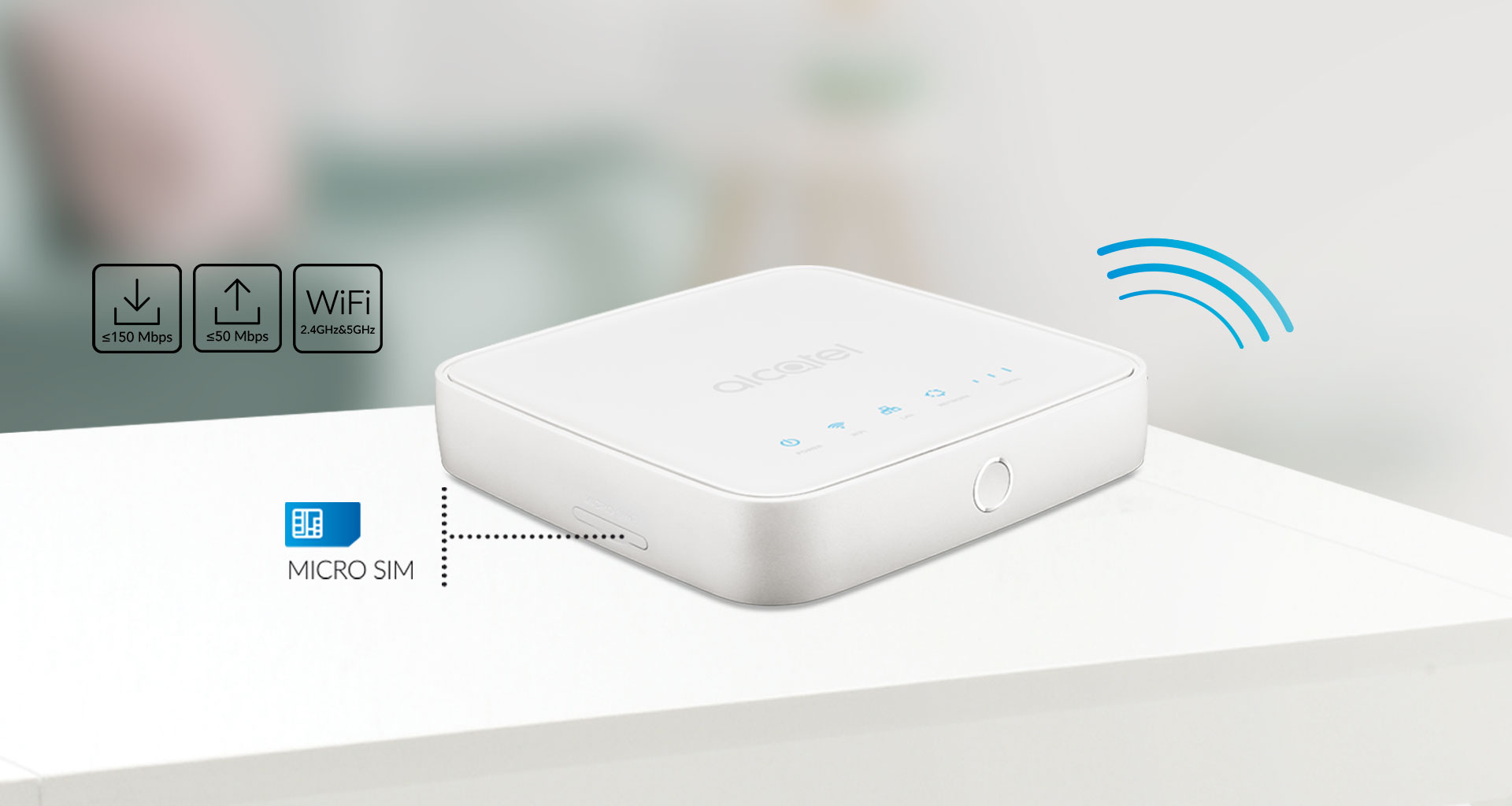 LINKHUB LTE CAT4 HOME STATION - Alcatel